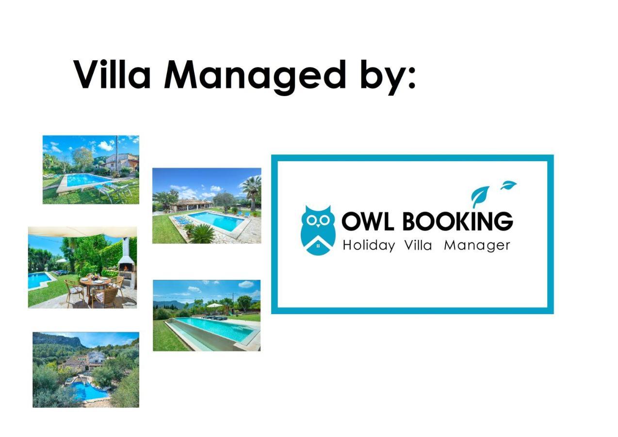 Owl Booking Villa Padrina - Walking To The Old Town Pollenca Exterior photo